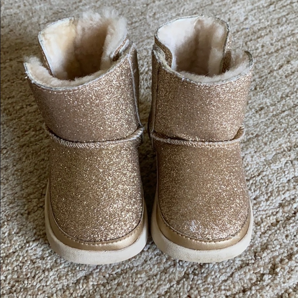 Toddler UGG gold boots